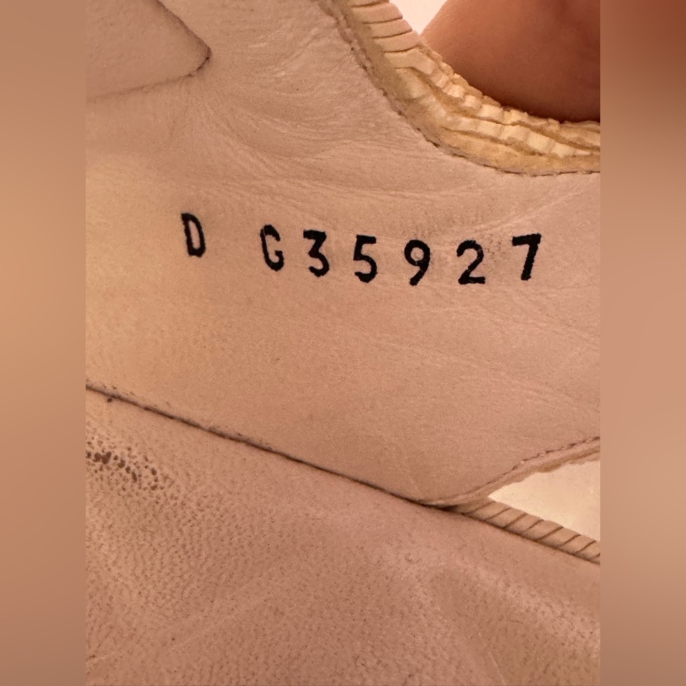 Chanel White Dad Sandals with Black Trim - Picture 7 of 14